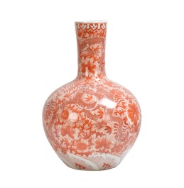 VAZO PORSELEN BEYAZ/MERCAN DRAGON 52,5cm VAZO PORSELEN BEYAZ/MERCAN DRAGON 52,5cm