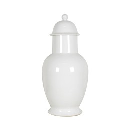 KAVANOZ BEYAZ PORSELEN 62,5cm