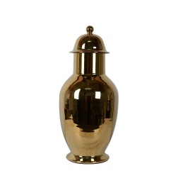 KAVANOZ ALTIN PORSELEN 62,5cm
