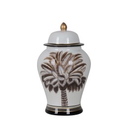 PALMTREE PORSELEN BEYAZ/KAHVERENGİ 45CM PALMTREE PORSELEN BEYAZ/KAHVERENGİ 45CM