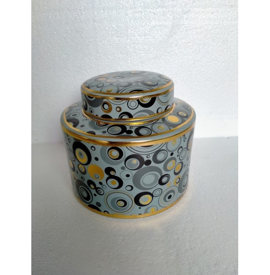 KAPAKLI MAVİ/GRİ 20CM