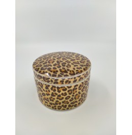KUTU LEOPAR SERAMİK SİYAH/BEJ 20x13CM KUTU LEOPAR SERAMİK SİYAH/BEJ 20x13CM