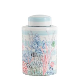 CANNISTER BAHAMALAR ÇOK RENKLİ 18x30CM