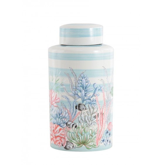 CANNISTER BAHAMALAR ÇOK RENKLİ 20x40cm