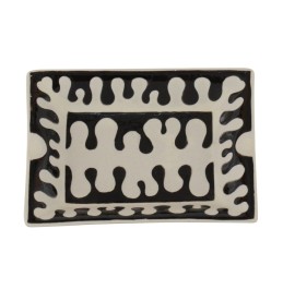 S/4 KÜLLÜK BEYAZ/SİYAH 20x16CM