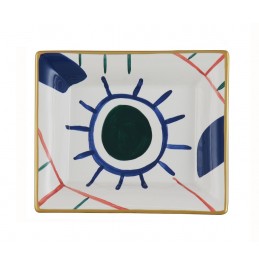 BEYAZ MAVİ KÜLLÜK 20x16cm