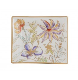 SET/4 BEYAZ/ALTIN KÜL TABLASI ÇİÇEKLER 20x16CM SET/4 BEYAZ/ALTIN KÜL TABLASI ÇİÇEKLER 20x16CM