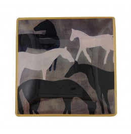KARE TABAK ATLAR 24x24CM KARE TABAK ATLAR 24x24CM