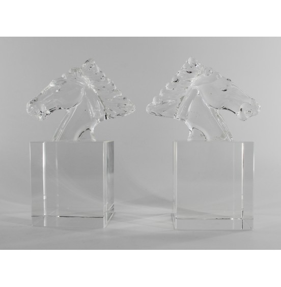 KRİSTAL AT KAFASI KİTAP AYRILIĞI 11,4x8x17CM 