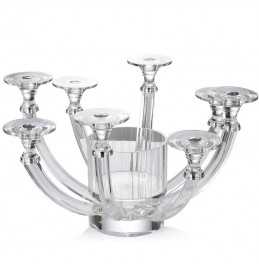 KRİSTAL 8 KOLLU ŞAMDAN 54x31CM KRİSTAL 8 KOLLU ŞAMDAN 54x31CM