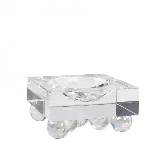 TOPLU KRİSTAL KASE 16x16x7,5CM