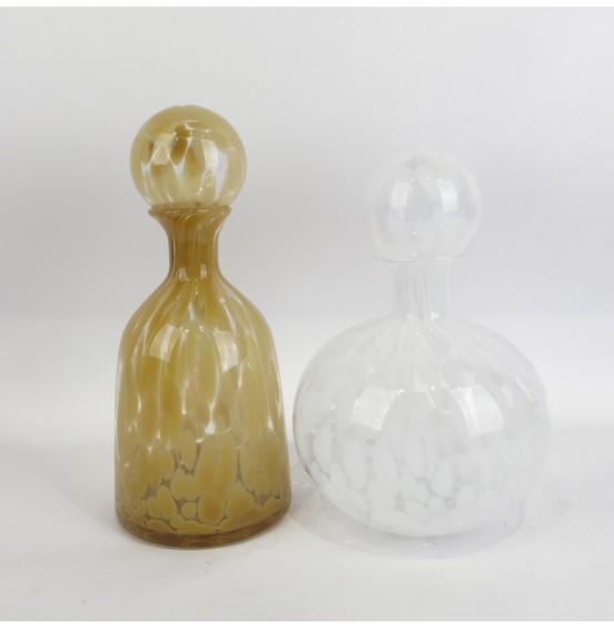 2Lİ BEJ BEYAZ KARAF 14,5x33,5CM/D20x28CM