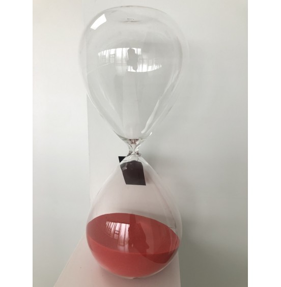 CAM KUM SAATİ MERCAN (2 saat) 38CM