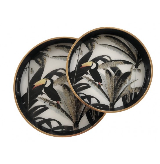 S/2 YUVARLAK TEPSİ 46x4,5CM-37x4,5CM