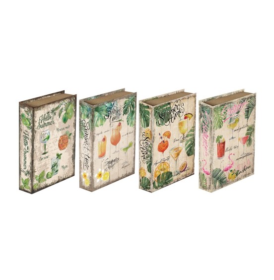 S/4 KUTU KİTAP KOKTEYLLER 33x22x7CM