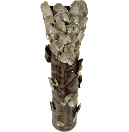 KAHVERENGİ/BEJ SERAMİK VAZO 'MANTAR' 20x63CM KAHVERENGİ/BEJ SERAMİK VAZO 'MANTAR' 20x63CM