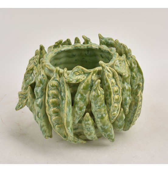  AÇIK YEŞİL SERAMİK VAZO 24x15cm