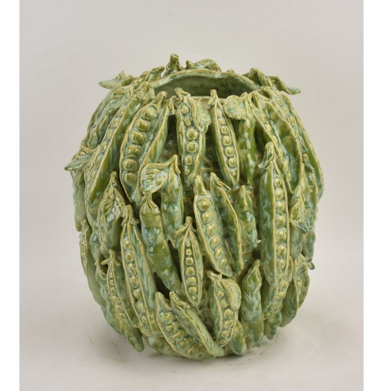 AÇIK YEŞİL SERAMİK VAZO 29x32cm