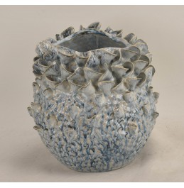 MAVİ/GRİ VAZO 25x25CM MAVİ/GRİ VAZO 25x25CM
