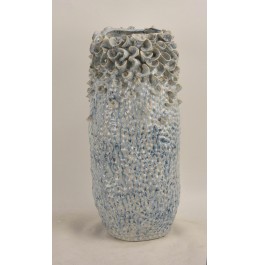MAVİ/GRİ VAZO 25x49CM 
