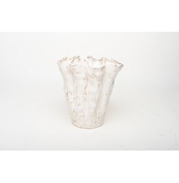 VAZO, KREM BEYAZ 27x26x27,5 cm 