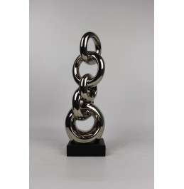 13x10x43cm TABAN ÜZERİNDE SERAMİK GÜMÜŞ HEYKEL 13x10x43cm TABAN ÜZERİNDE SERAMİK GÜMÜŞ HEYKEL
