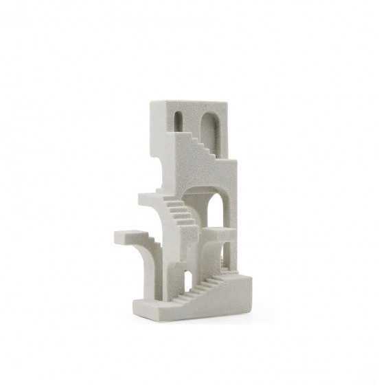 BEYAZ REÇİNE DEKORATİF EV 17x13x31CM