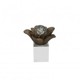 REÇİNE ÇİÇEK + KRİSTAL TABANLI 14,5x14,5x16,5CM REÇİNE ÇİÇEK + KRİSTAL TABANLI 14,5x14,5x16,5CM
