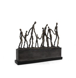 TABAN ÜZERİNDE 9 REÇİNE KİŞİ 41x8x32CM