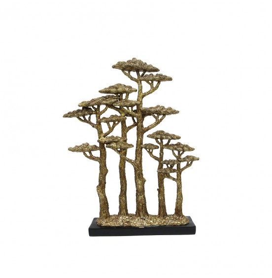 REÇİNE GOLD ŞEMSİYE ÇAM AĞACI 34,5x8x46CM