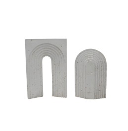 S/2 DEKORATİF OBJE 13,5x5,5x20cm/16,5x6,5x24cm S/2 DEKORATİF OBJE 13,5x5,5x20cm/16,5x6,5x24cm