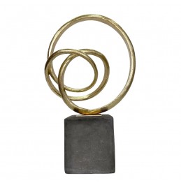KAVİSLİ HEYKEL ANT.ALTIN REÇİNE TABAN ÜZERİNE 36x28x59CM KAVİSLİ HEYKEL ANT.ALTIN REÇİNE TABAN ÜZERİNE 36x28x59CM