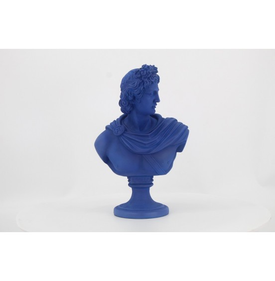 MAVİ REÇİNE APOLLO BAŞLIK 23x15x36CM