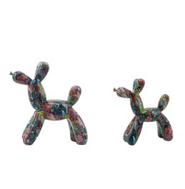 S/2 GRAFITTI REÇİNE BALON KÖPEK 28x10x26CM/40x14x41CM S/2 GRAFITTI REÇİNE BALON KÖPEK 28x10x26CM/40x14x41CM