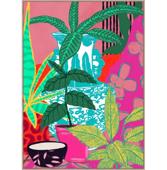 ÇERÇEVE FLUO NATÜRE YAŞAM  100x140CM