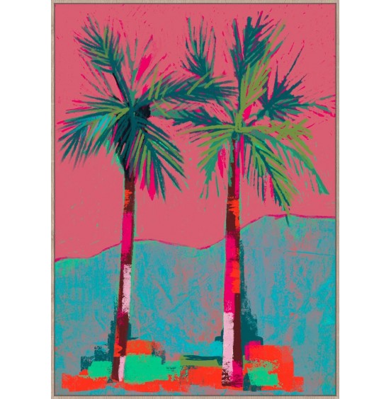 ÇERÇEVE  PALMTREES 100x140CM