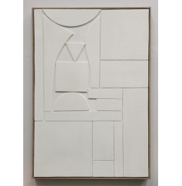 ÇERÇEVE 3D SANAT BEYAZ 80x120CM