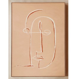 TABLO TERRACOTTA YÜZ 100x140CM