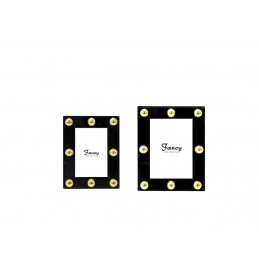 S/2 SİYAH AYNALI FOTOĞRAF ÇERÇEVELERİ 16x21h/19x24CM S/2 SİYAH AYNALI FOTOĞRAF ÇERÇEVELERİ 16x21h/19x24CM