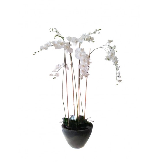 SUNİ PHALAEN ORKİDE SAKSI 124CM