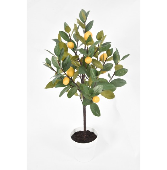 SUNİ LİMON AĞACI SAKSI 41x73CM