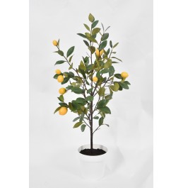 SUNİ LİMON AĞACI SAKSI 45x97CM