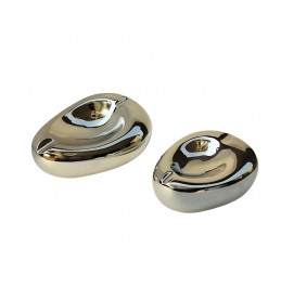 SET/2 KÜLLÜK NİKEL 14,5x10x6,7CM/18x14x8,5CM