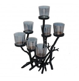SİYAH MUMLUK 35x17x51CM