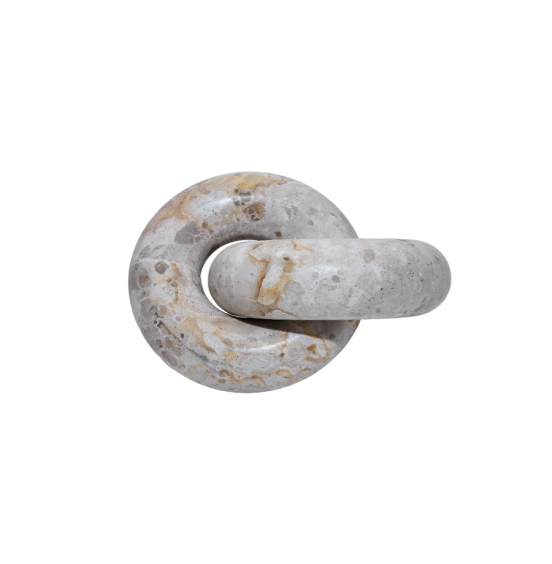 S/2xKAHVERENGİ MERMER 2 GEÇME HALKA 15x6CM