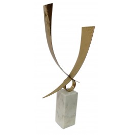 MERMER TABAN ÜZERİNDE ÜÇGEN YAPRAK DEKOR 55CM MERMER TABAN ÜZERİNDE ÜÇGEN YAPRAK DEKOR 55CM