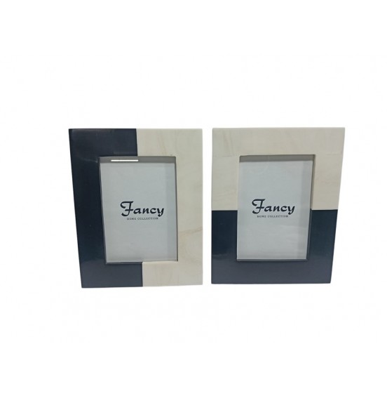 SET 2 FOTOĞRAF ÇERÇEVESİ BEYAZ/SİYAH 13x18CM