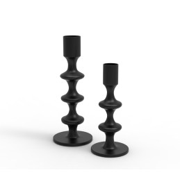 ŞAMDAN XL MAT SİYAH 92CM