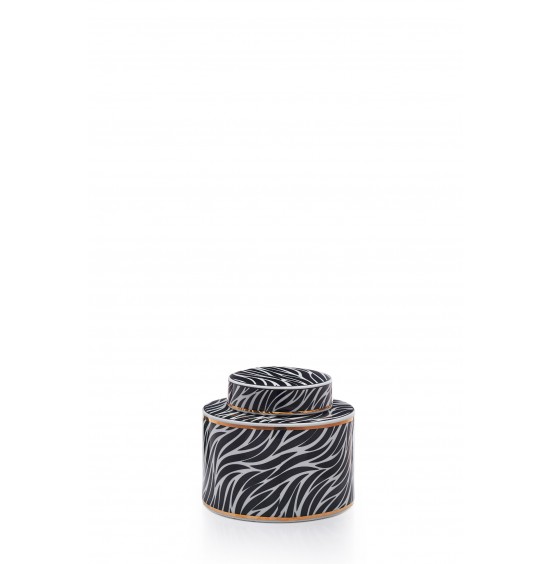 SİYAH BEYAZ GOLD ZEBRA KÜP 