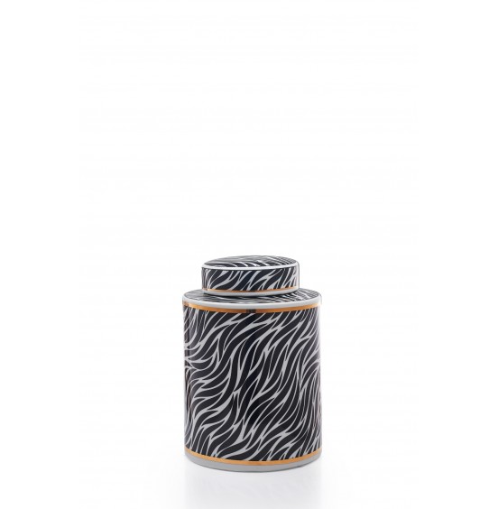 SİYAH BEYAZ GOLD ZEBRA KÜP 
